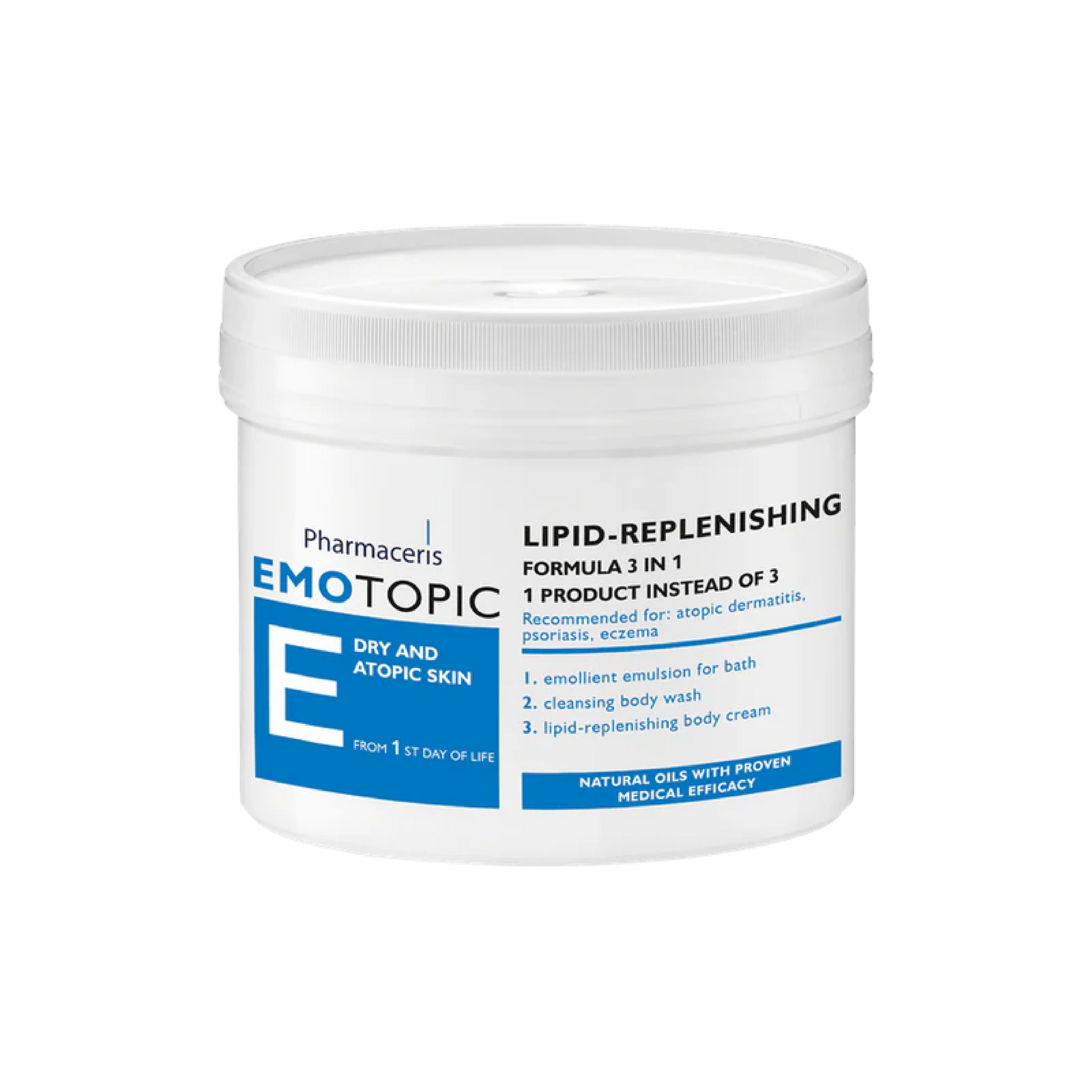 P-Ceris Emotopic Lipid-Replenishing Formula 3 In 1 500ml