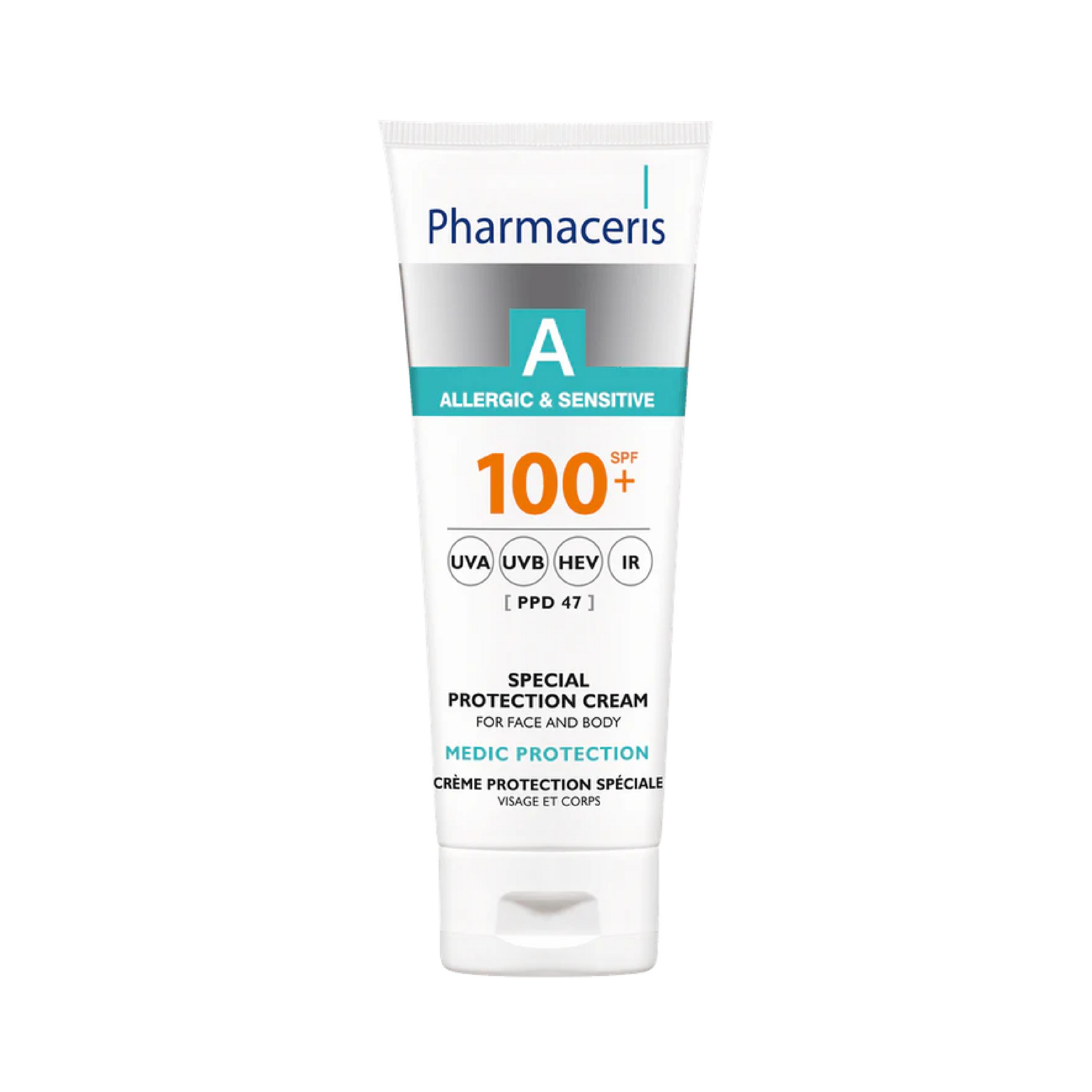 كريم الحماية الطبية بي سيريس بعامل حماية من الشمس SPF 100+ 75 مل