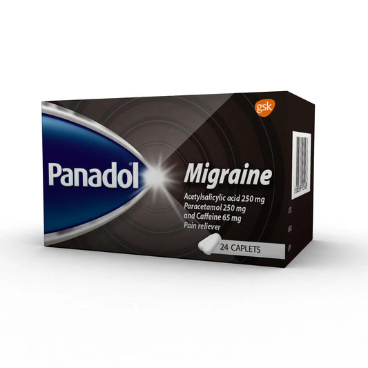 PANADOL MIGRAINE CAPLETS 24'S