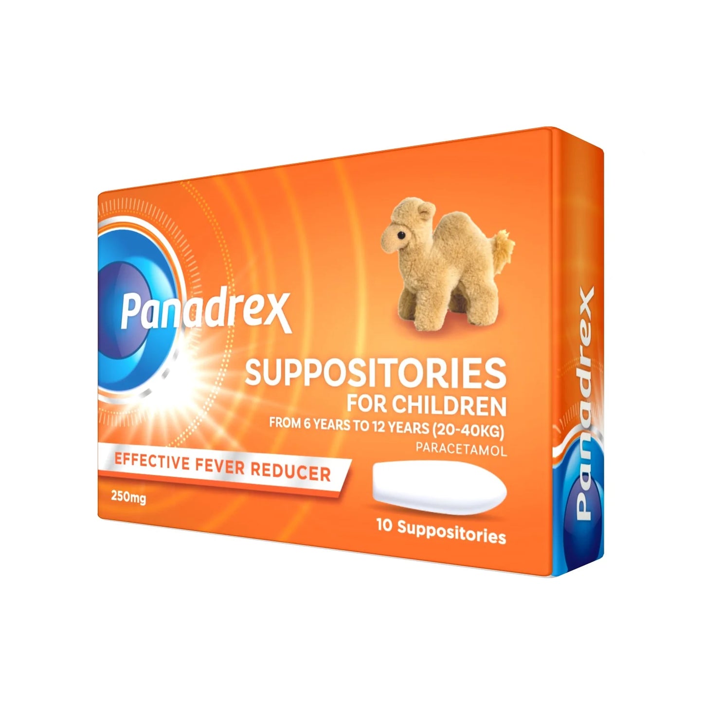 PANADREX 250MG SUPP 10'S