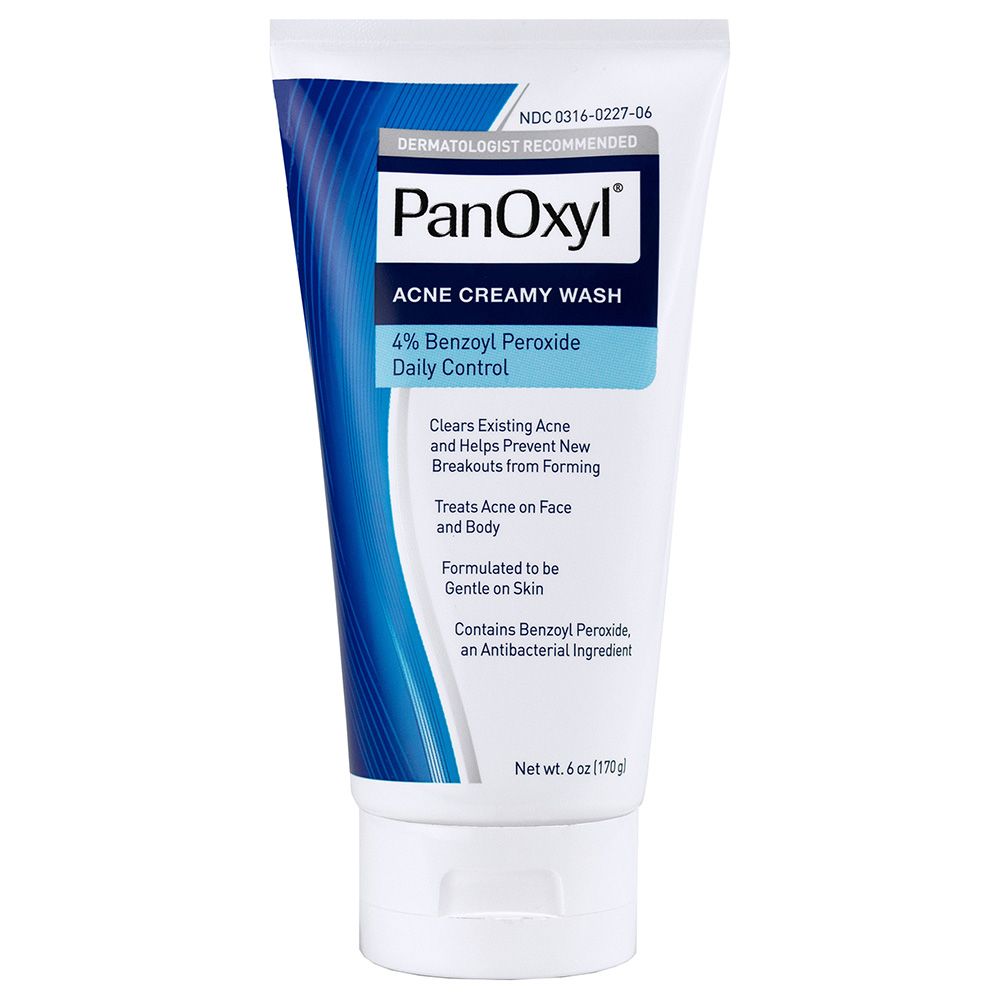 Panoxyl 4% Benzoyl Peroxide Acne Creamy Wash 170G