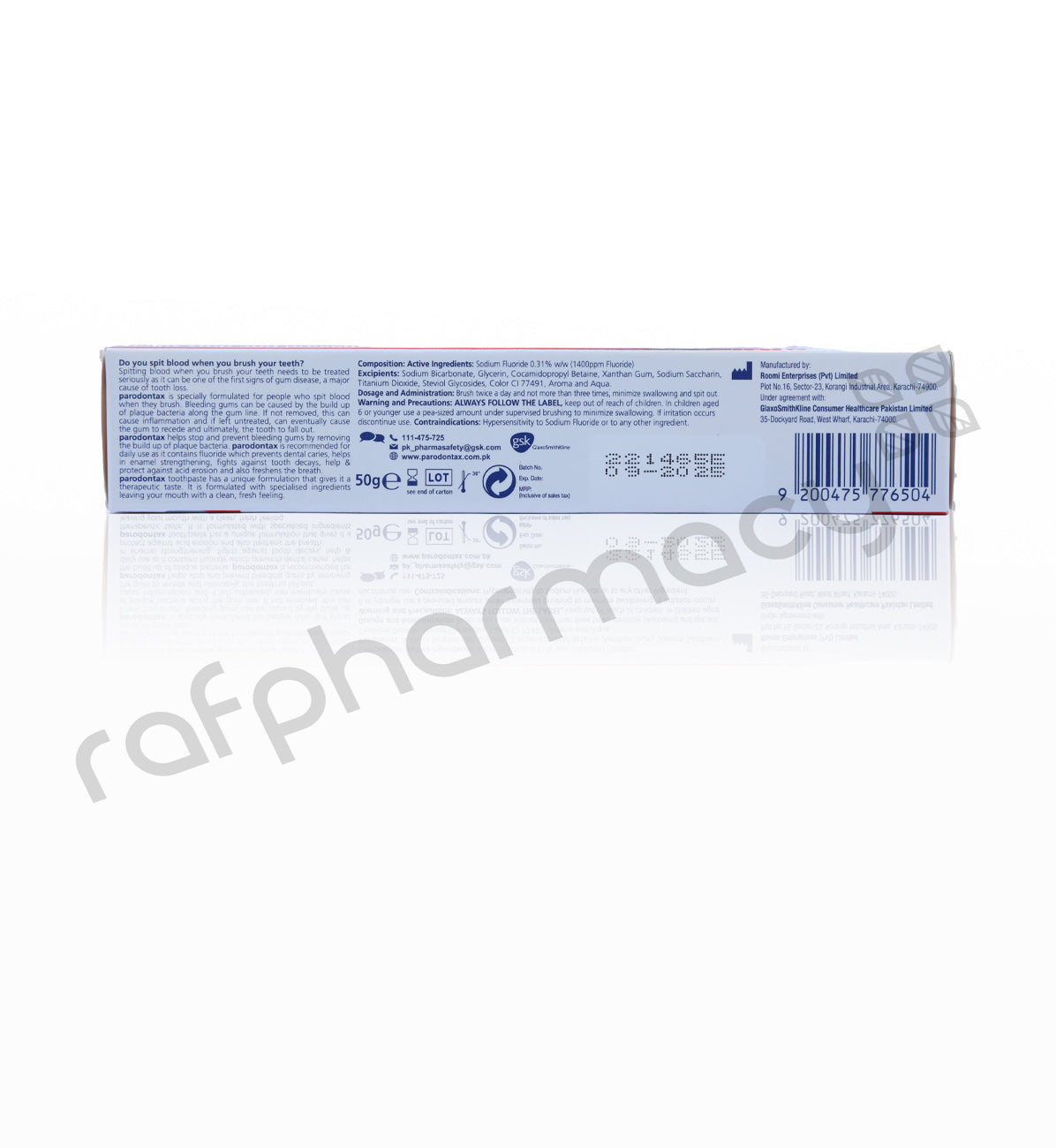 PARODONTAX ORIGINAL T/P 50GM