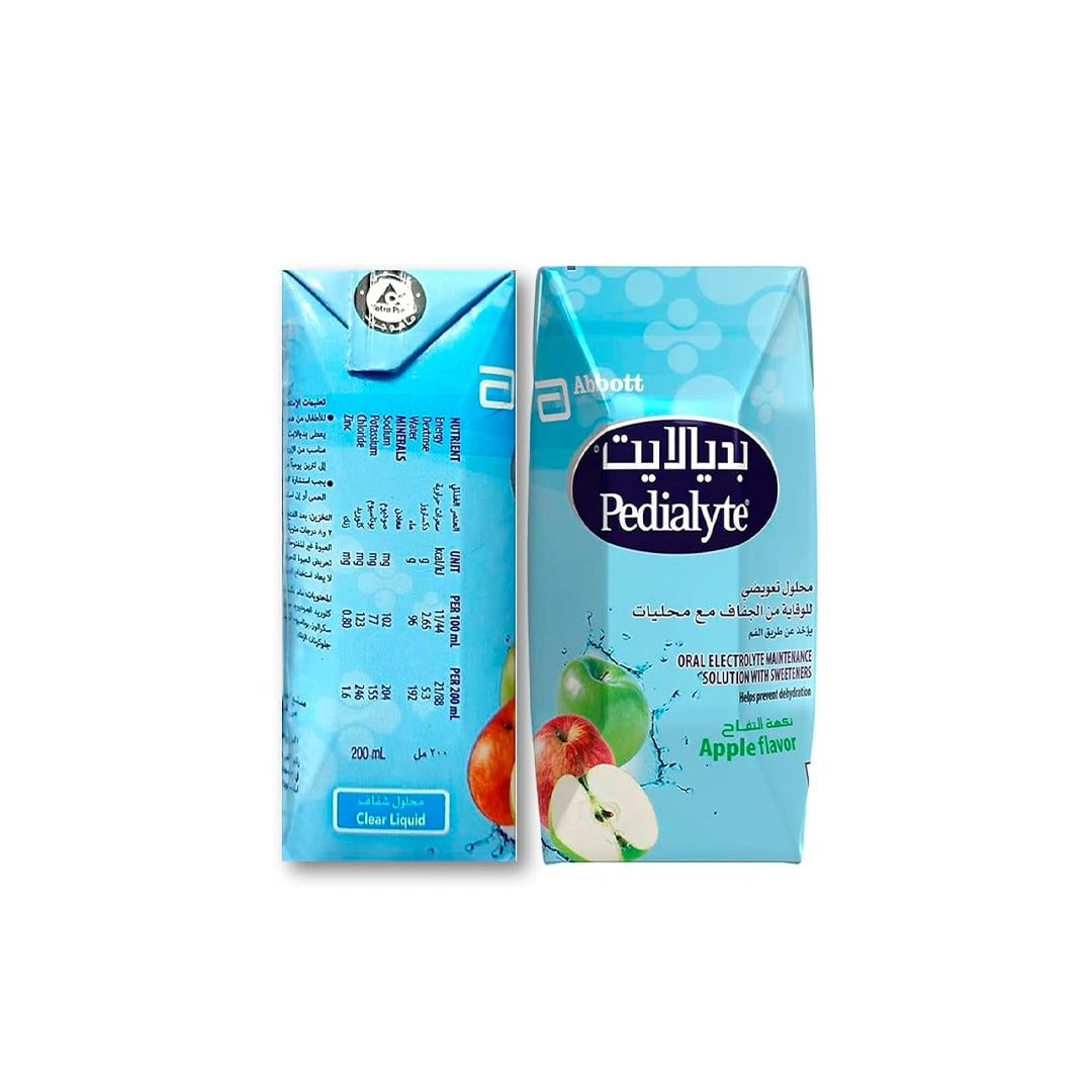 Pedialyte Apple Oral Electrolyte Solution 200ml