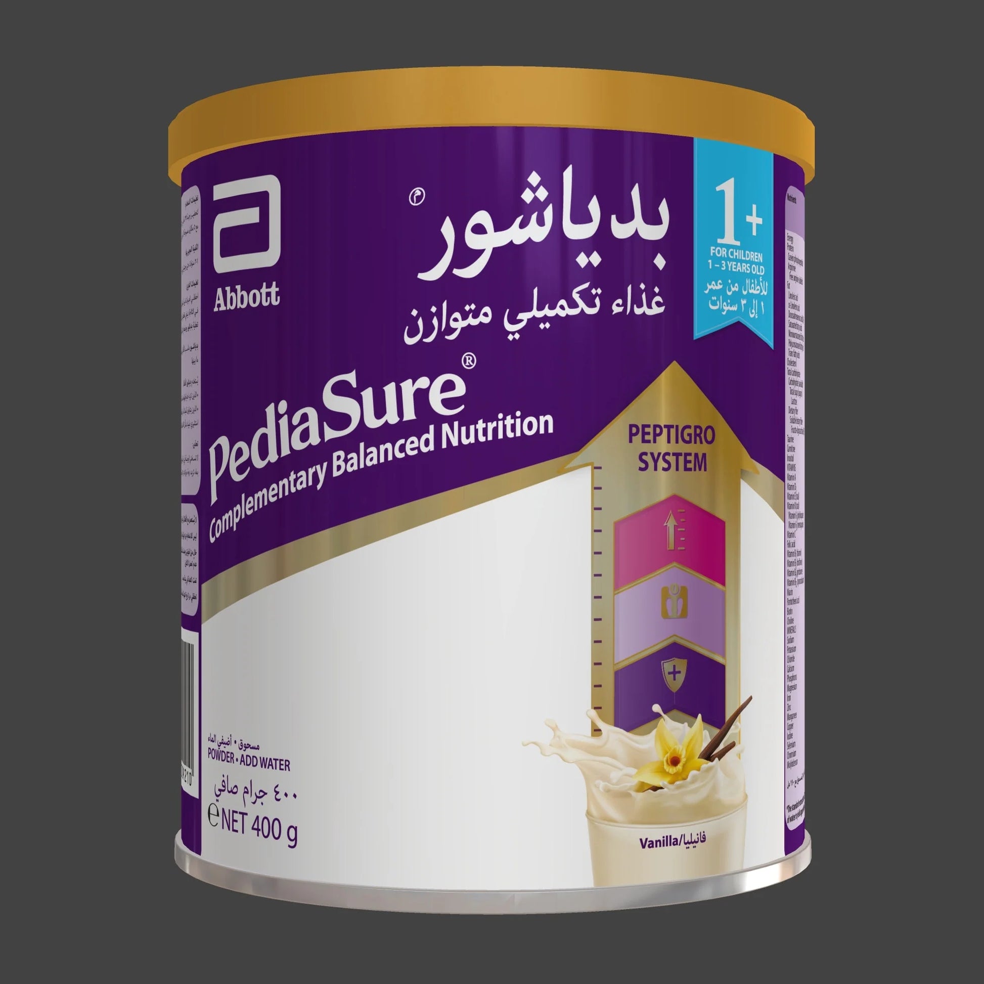 Pediasure 1+ Cbn Vanilla 400Gm