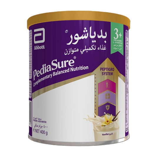 PEDIASURE 3+ VANILLA 400GM
