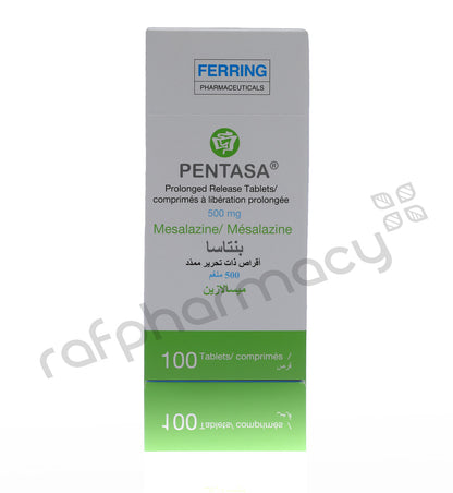 Pentasa 500mg Tablets 100'S