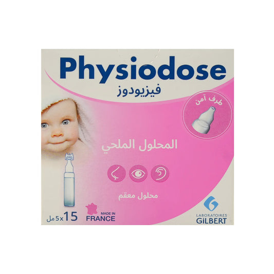 PHYSIODOSE N/SALINE 5ML SOLU 1X15'S