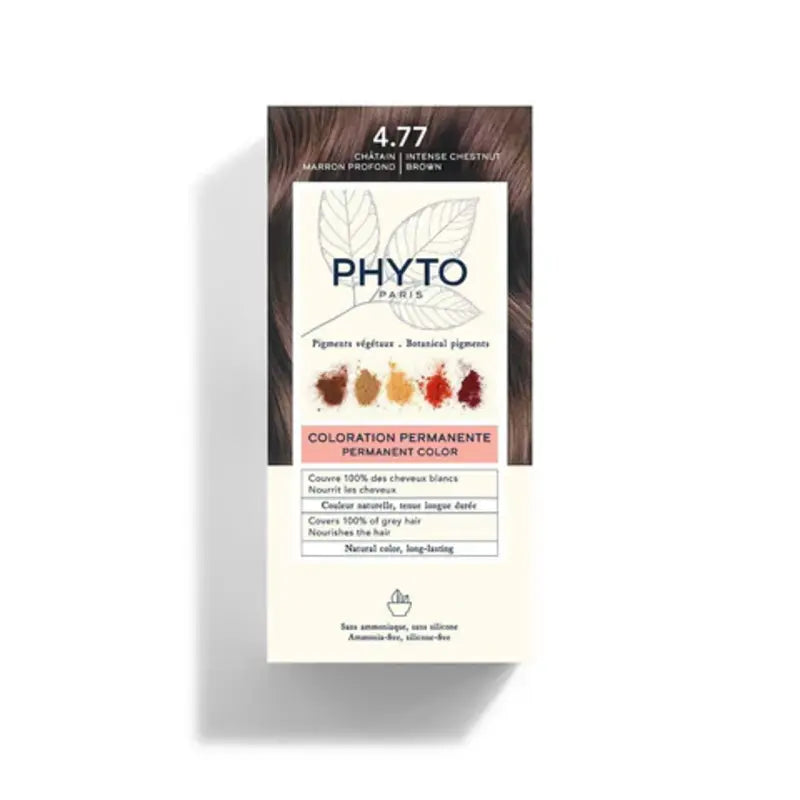 Phyto Hair Color 4.77 Intense Chesnut Brown