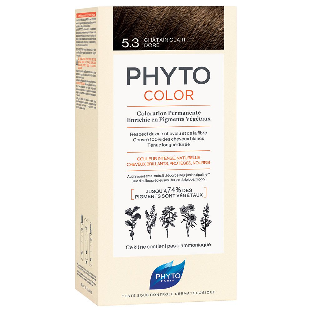 Phyto Hair Color 5.3 Gold Light Brown
