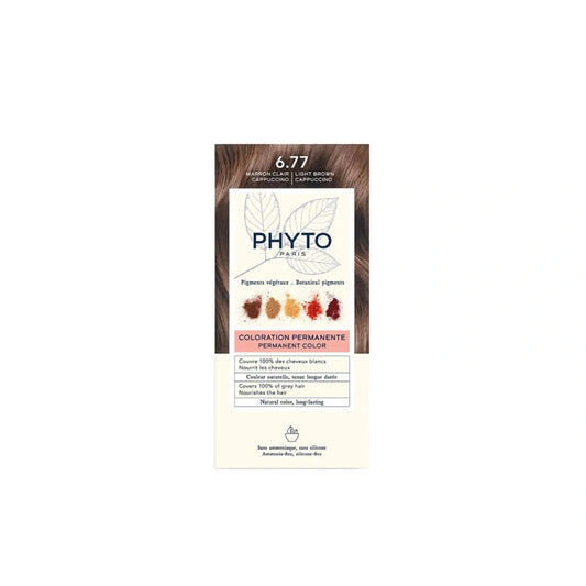 Phyto Hair Color 6.77 Light Brown Cappuccino