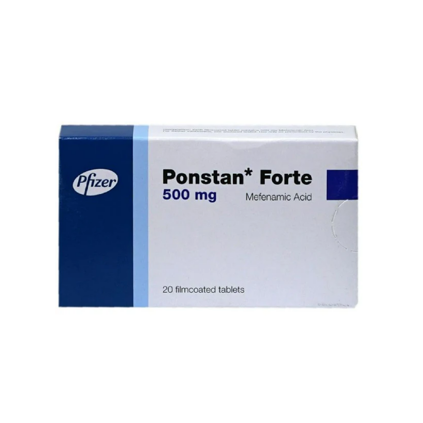 Ponstan Forte 500mg Tablets 20'S