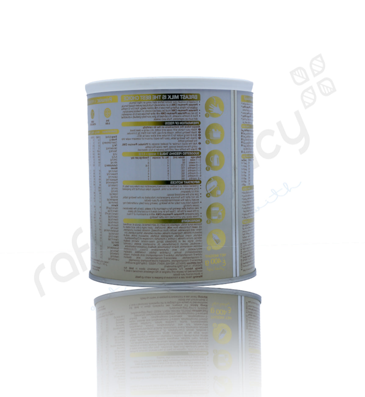 بريمالاك CMA 0TO12M مسحوق حليب 400 جم