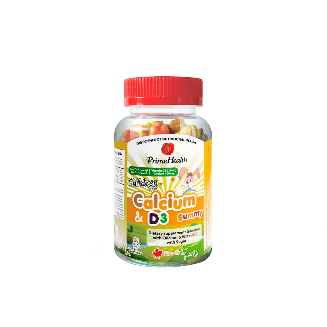 PRIME HEALTH KIDS CALCIUM & D3 GUMMY 60'S #52213