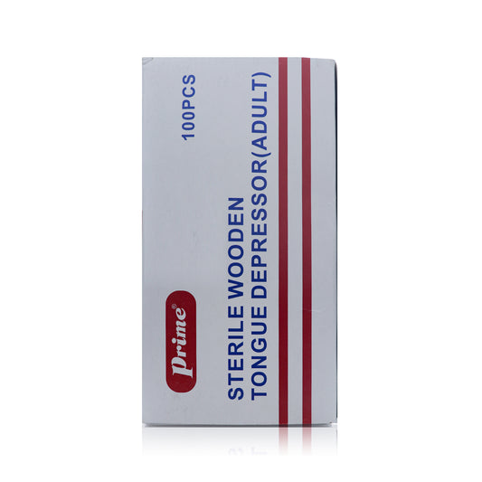 Prime Sterile Wooden Tongue Depressor 100'S