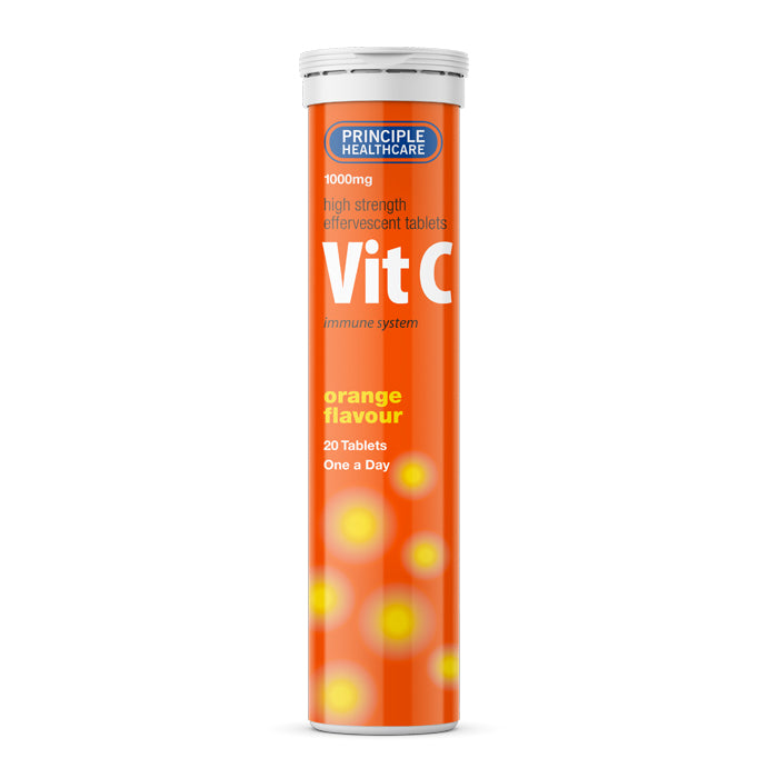 Principle Healthcare Vitamin C 1000Mg Effervescent Tablets 20'S