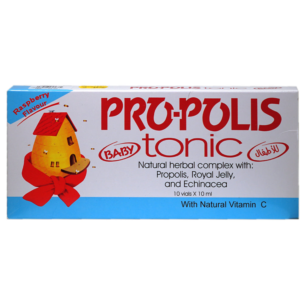 PROPOLIS BABY TONIC VIAL 10ML 10”S