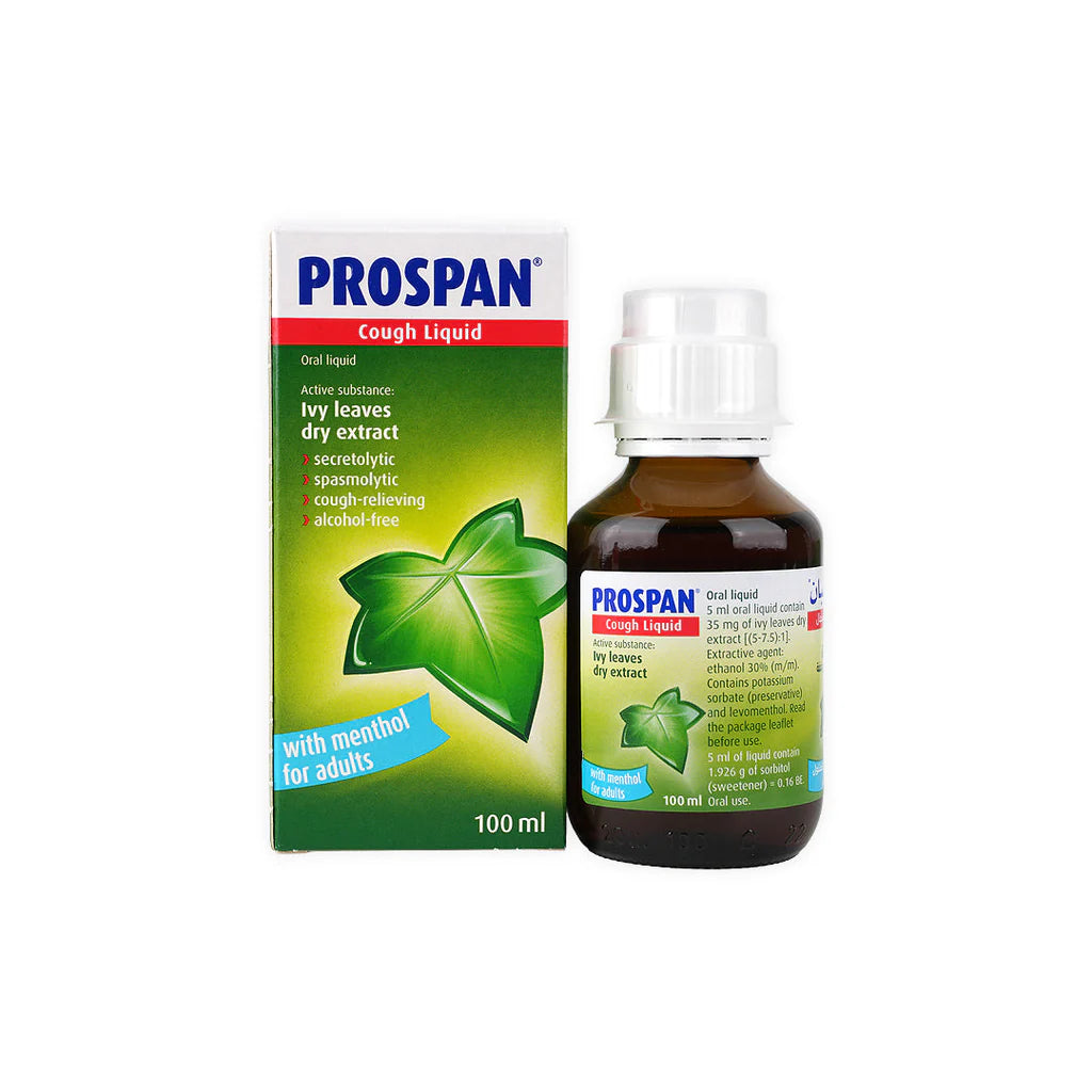 PROSPAN COUGH LIQUID WITH MENTHOL 100ML