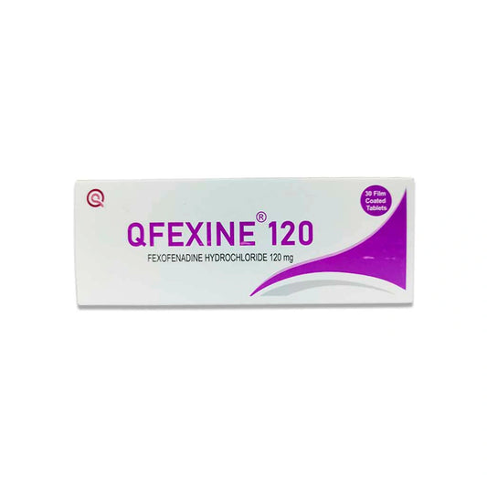 Qfexine 120mg Tablet 30'S
