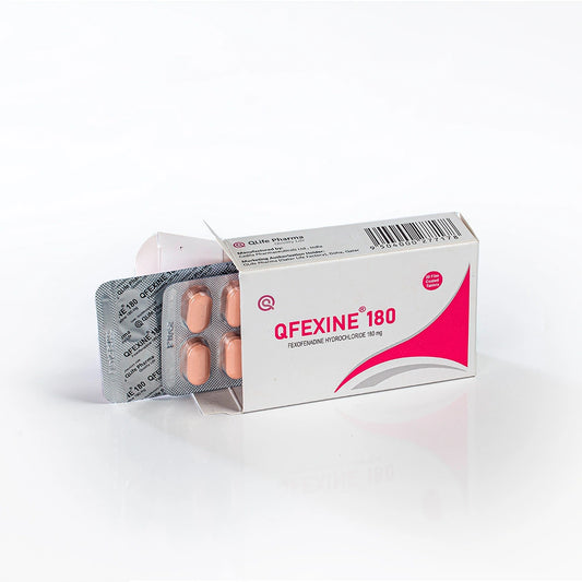 Qfexine 180mg Tablet 30'S