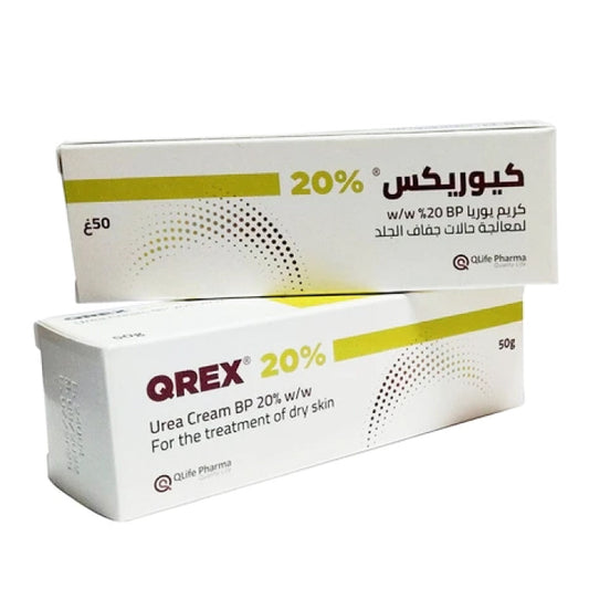 Qrex Urea 20% Cream 50gm