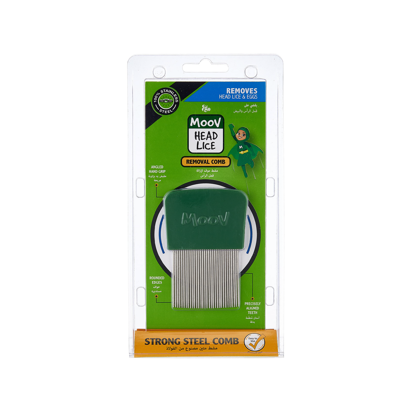 Qv Moov Head Lice Removal Comb