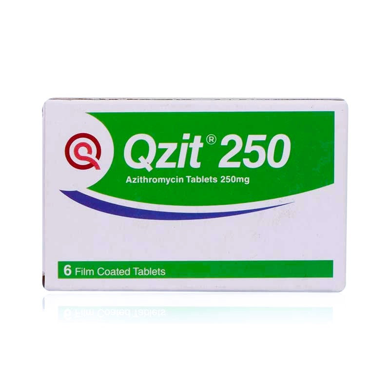 Qzit 250mg Tablets 6'S