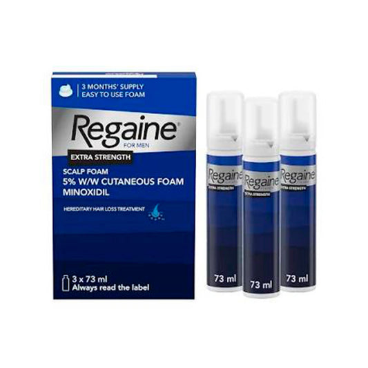 *Regaine Men 5% Foam 73ml 3'S