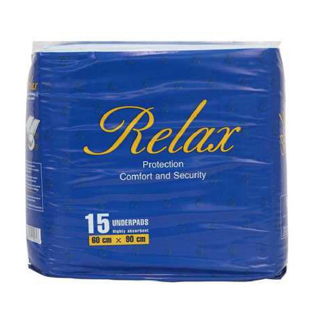 RELAX UNDERPADS 60X90CM 15'S