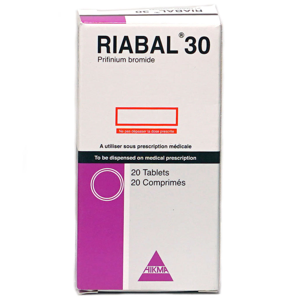 Riabal 30Mg Tablets 20'S