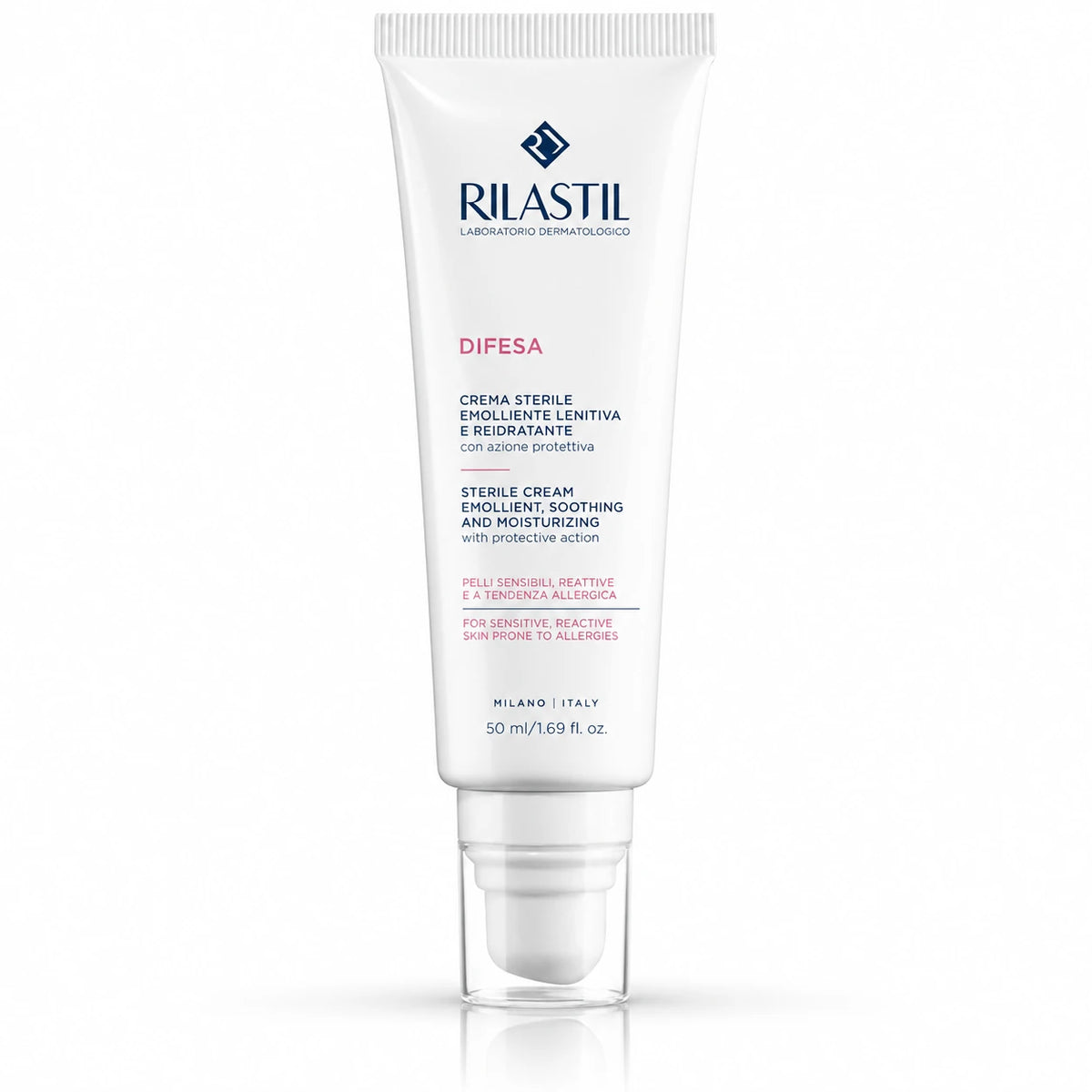 Rilastil Difesa Sterile Cream Emollient Soothing & Moisturizing 50ml