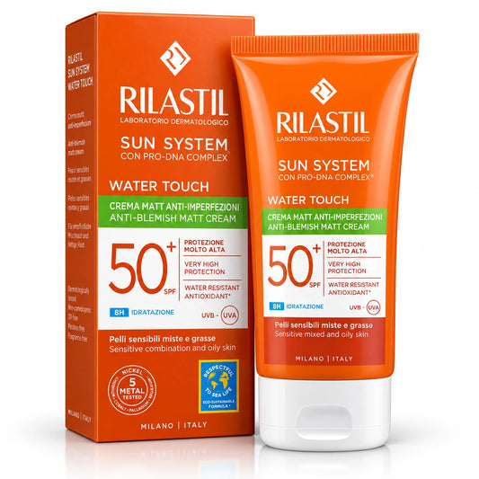 Rilastil Sun System Water Touch Anti Blemish Matt Cream SPF50+ 50ml