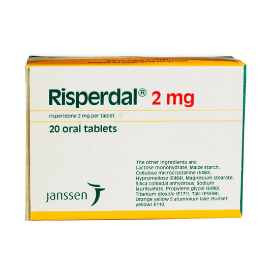 Risperdal 2mg Tablet 20'S