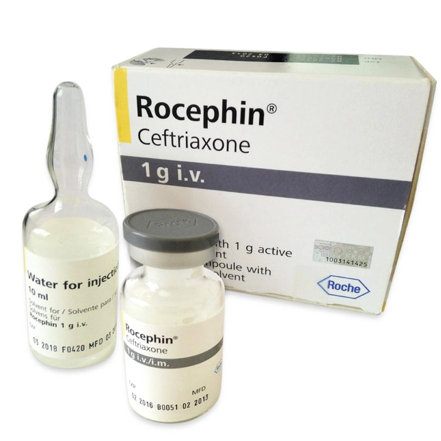 Rocephin 1gm Im 1'S