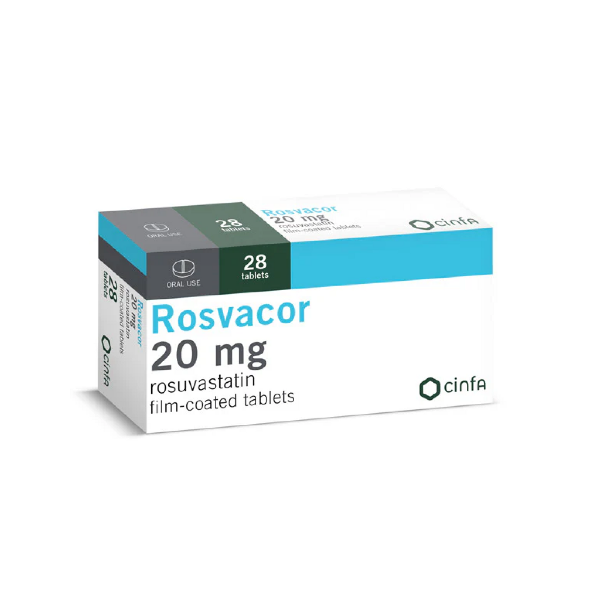 Rosvacor 20 Mg Tab 28'S