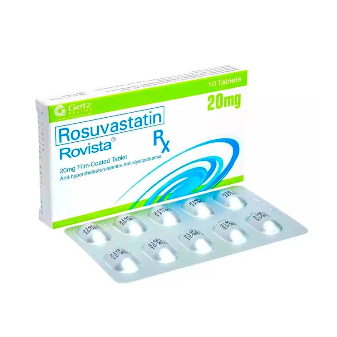 Rovasta 20mg Tablet 30'S