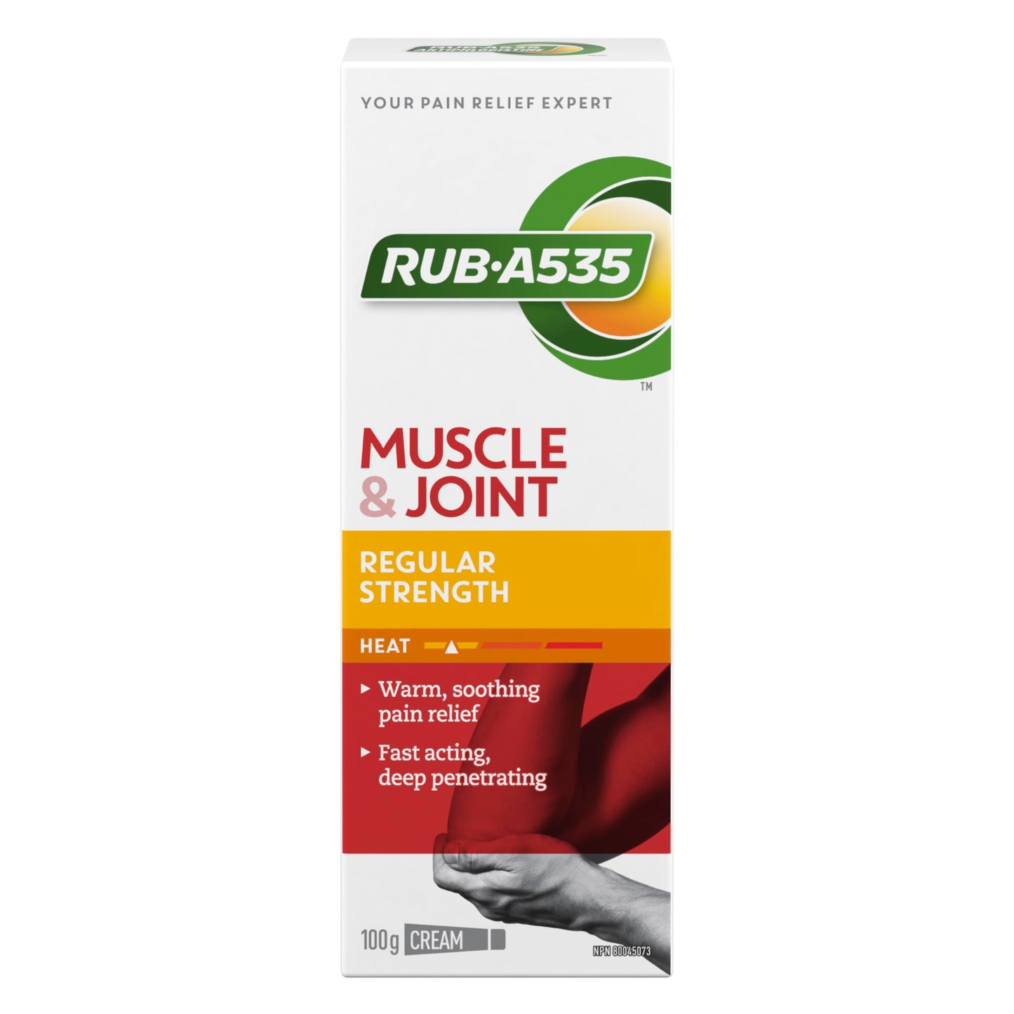 Rub A535 Reg Strength Heating Cream 100m