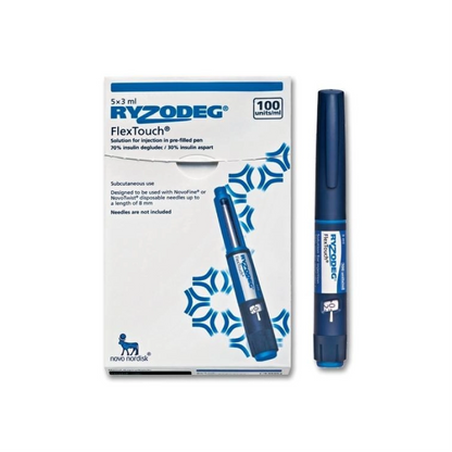 Ryzodeg 100iu/Ml Flex Touch Prefil 5'S