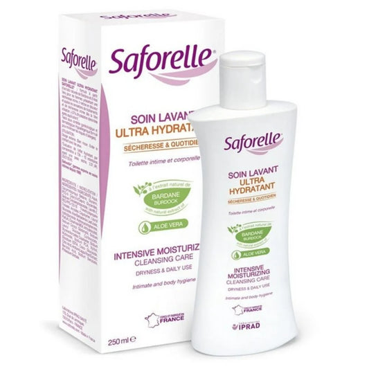 Saforelle Ultra Hydrant Intensive Moisturizing Cleansing Care 2 In 1 250ml