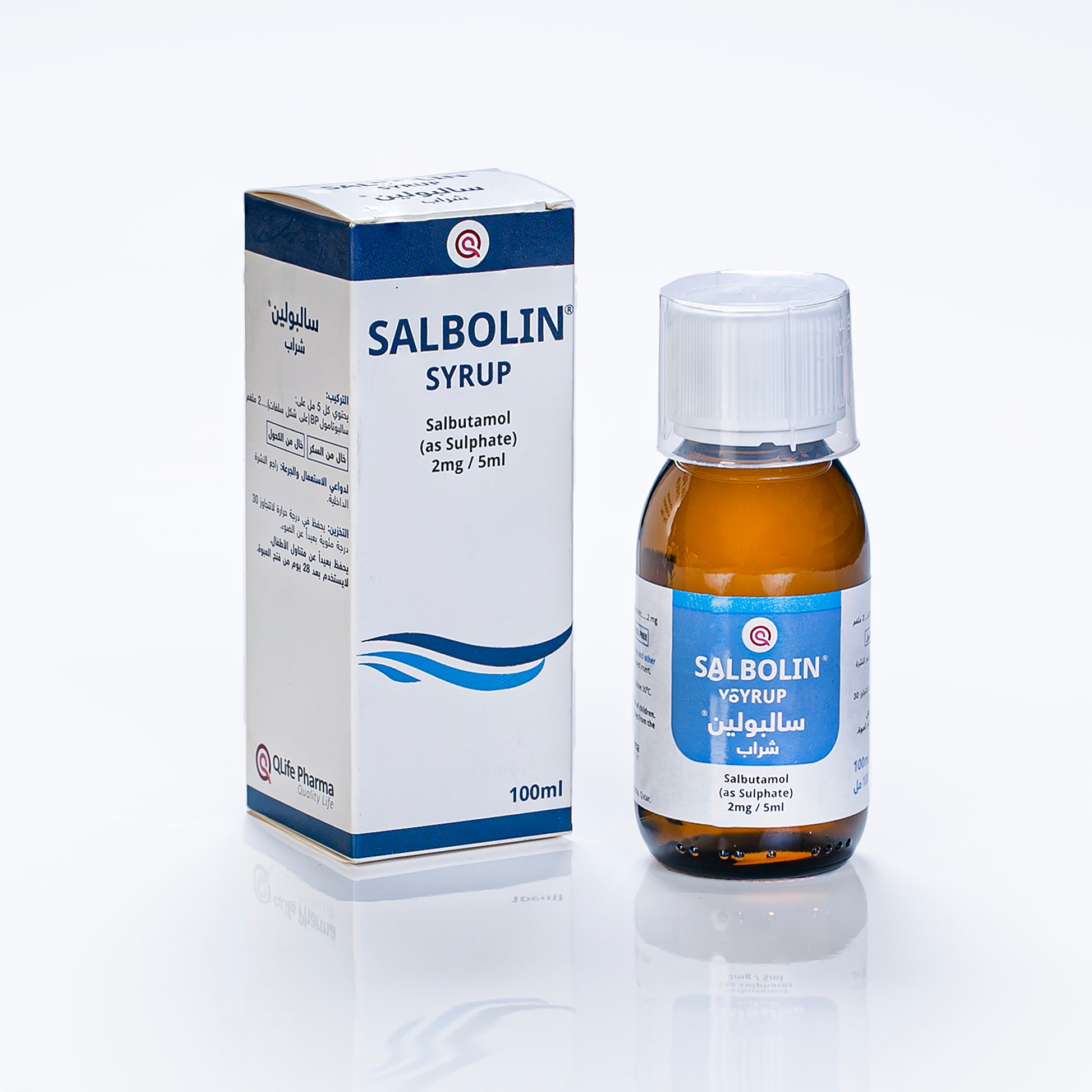 Salbolin 2Mg/5Ml Syrup 100Ml