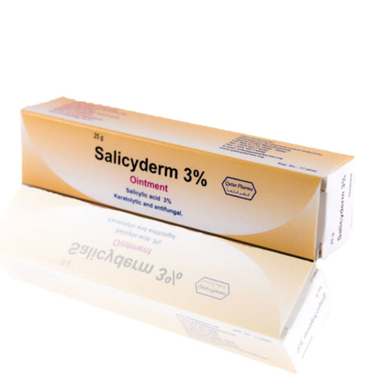 SALICYDERM 3% OINTMENT 25G