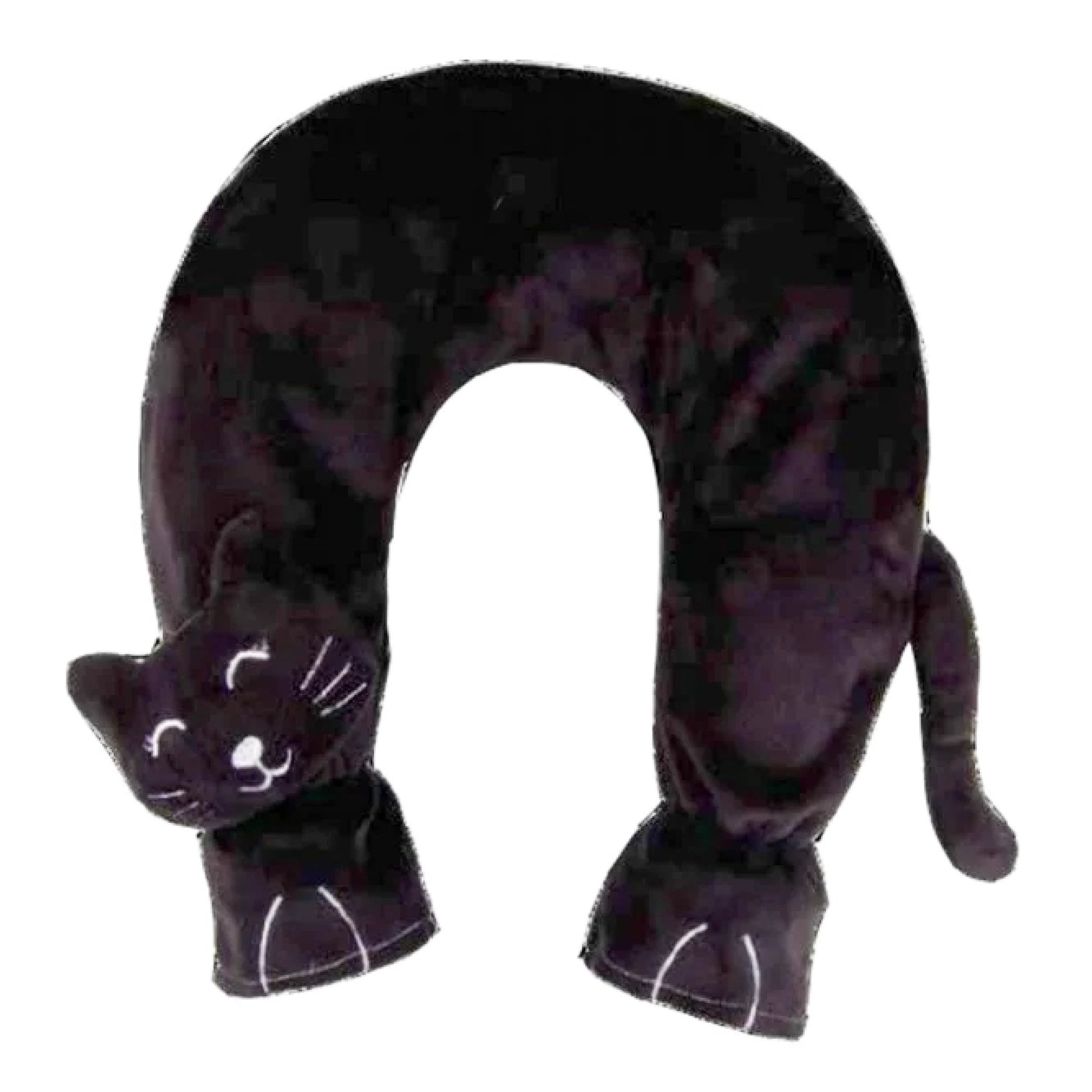 Sanger Neck Hot Water Bag Cat Black Cover
