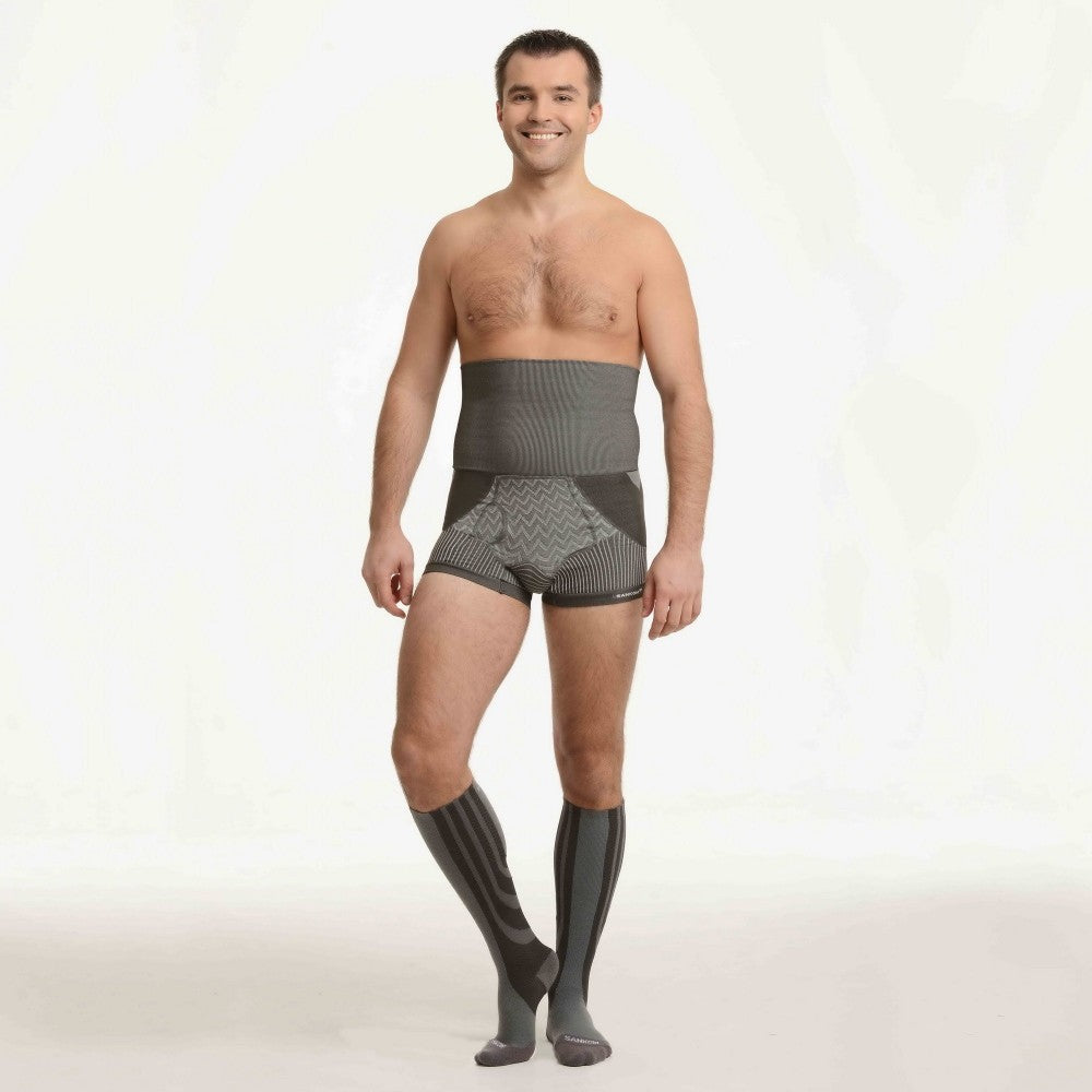 Sankom Bamboo Men Shaper Grey Medium And Large