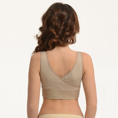 Sankom Functional Patent Classic Bra Peach Xxxl