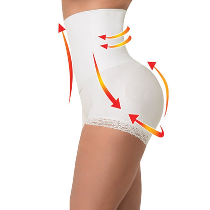 Sankom Pearl Fibers Luxury Short Shaper Women White Xxl