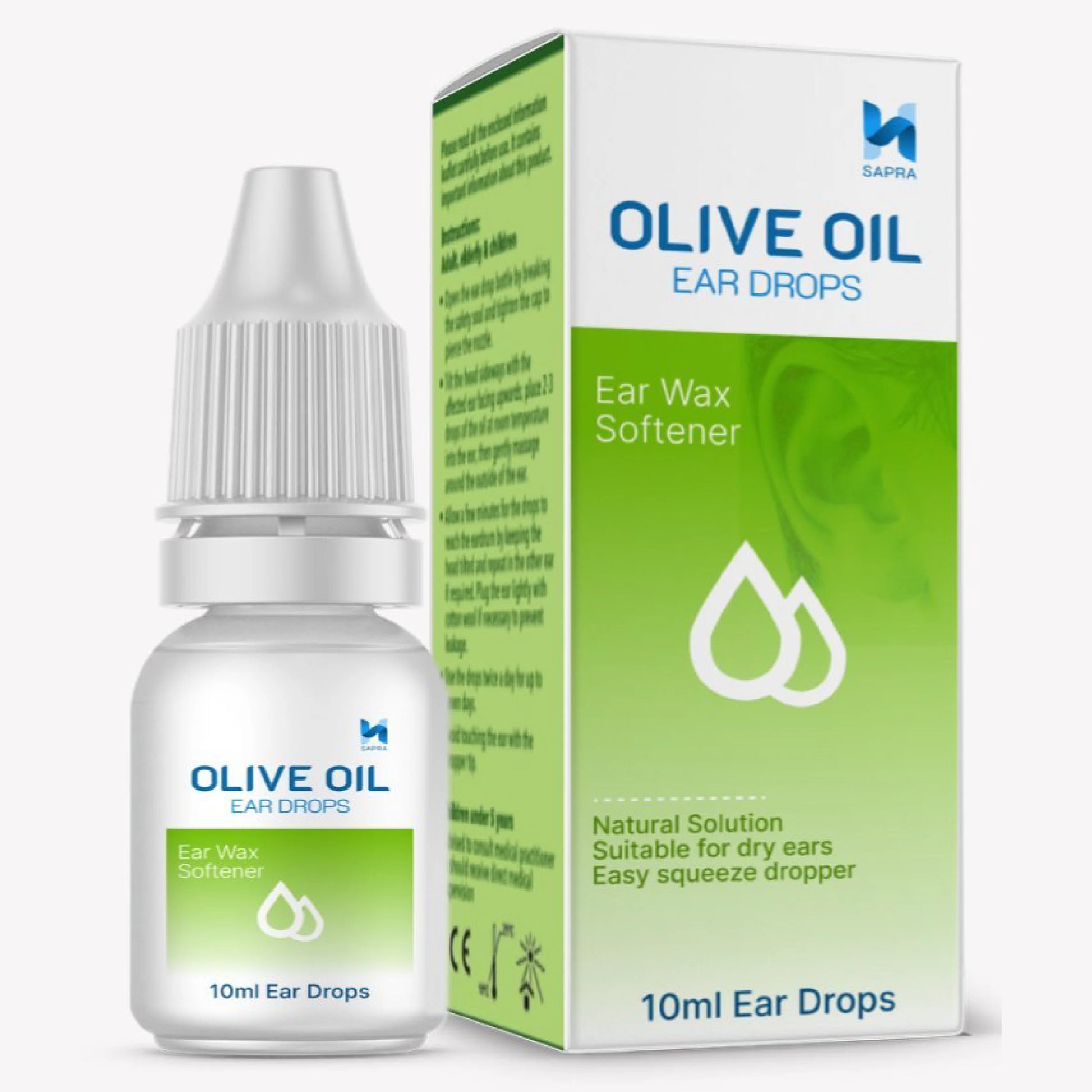 Sapra Olive Oil Ear Drops 10ml