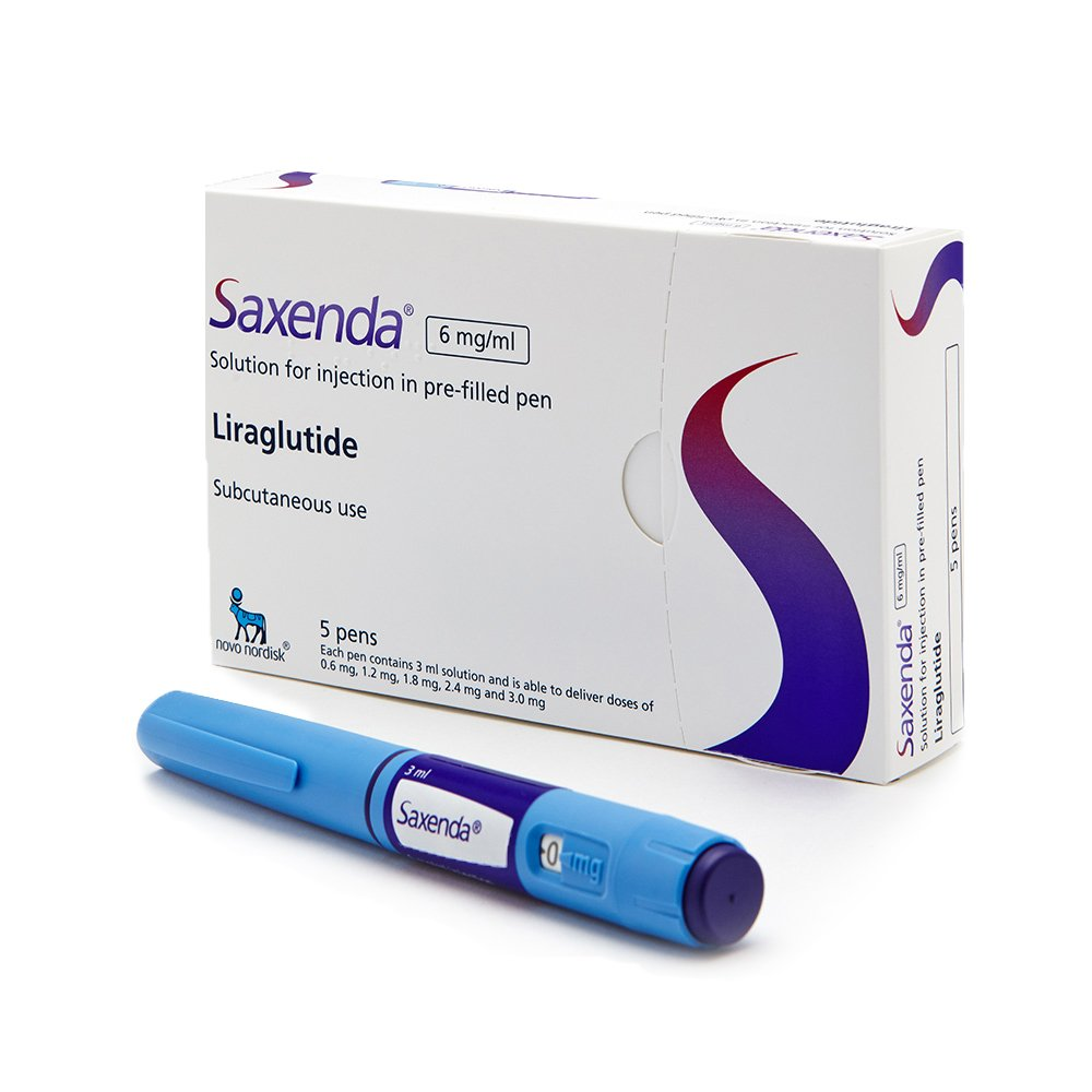 Saxenda 6mg/Ml Solution For Injection 3ml 5'S