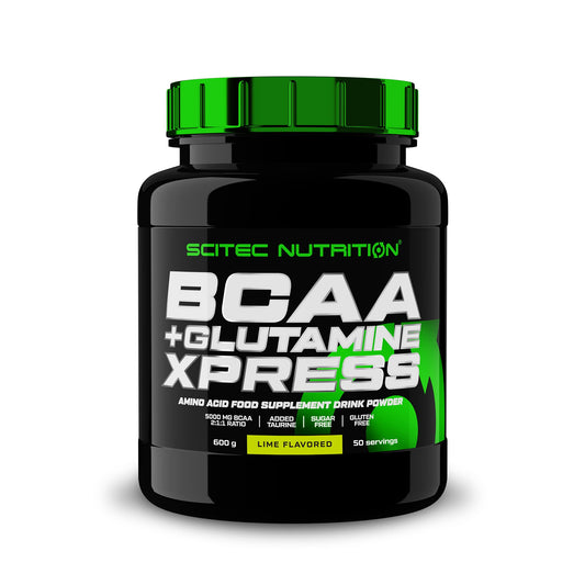 Scitec Nutrition Bcaa+Glutamine Xpress Lime Flavored 600Gm