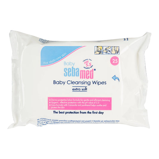 Sebamed Baby Cleansing Wipes 25'S