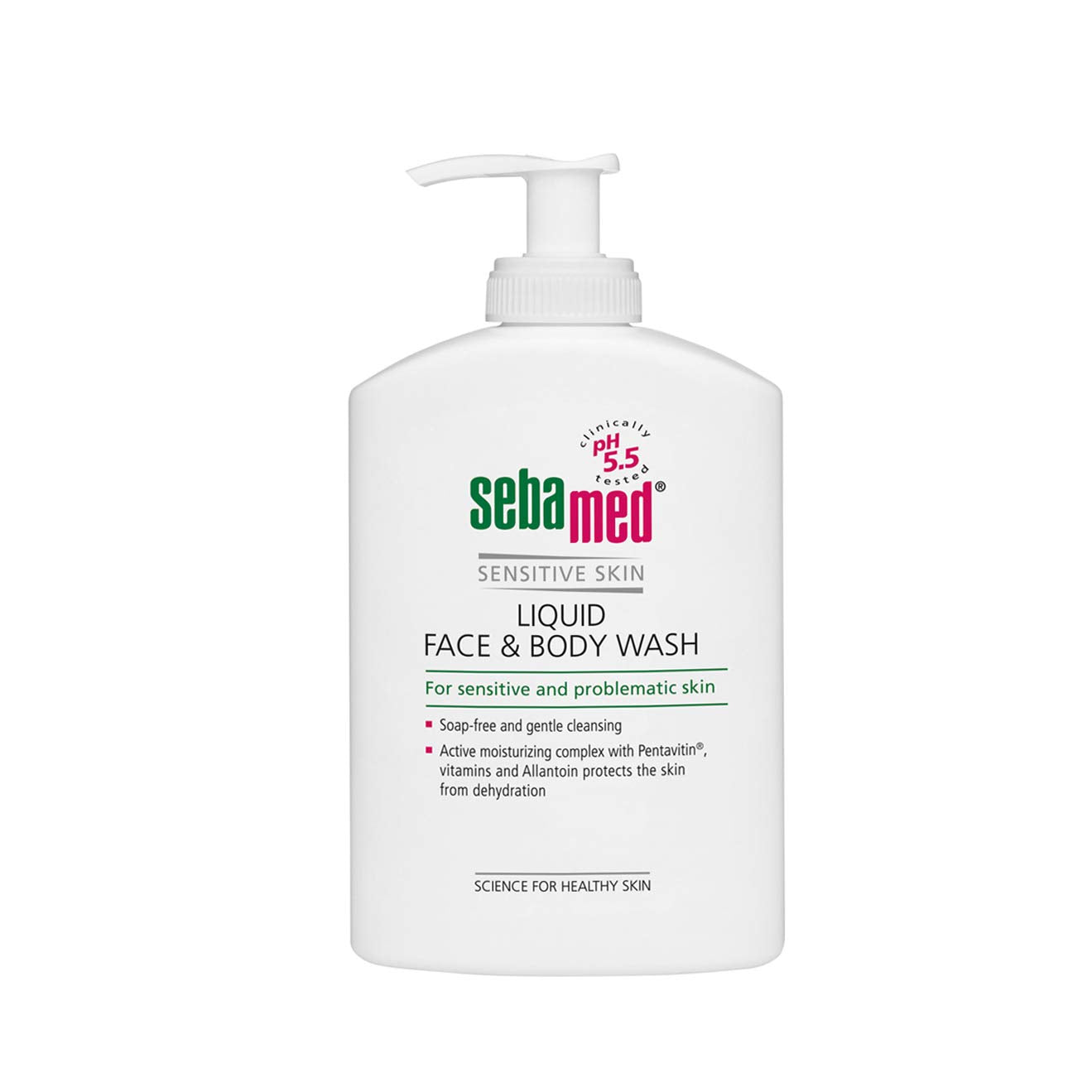 Sebamed Liquid Face & Body Wash W/Pump 300Ml