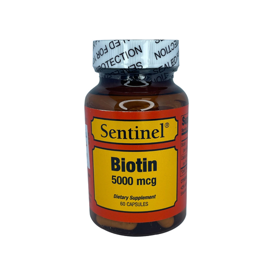 Sentinel Biotin 5000Mcg Capsules 60'S